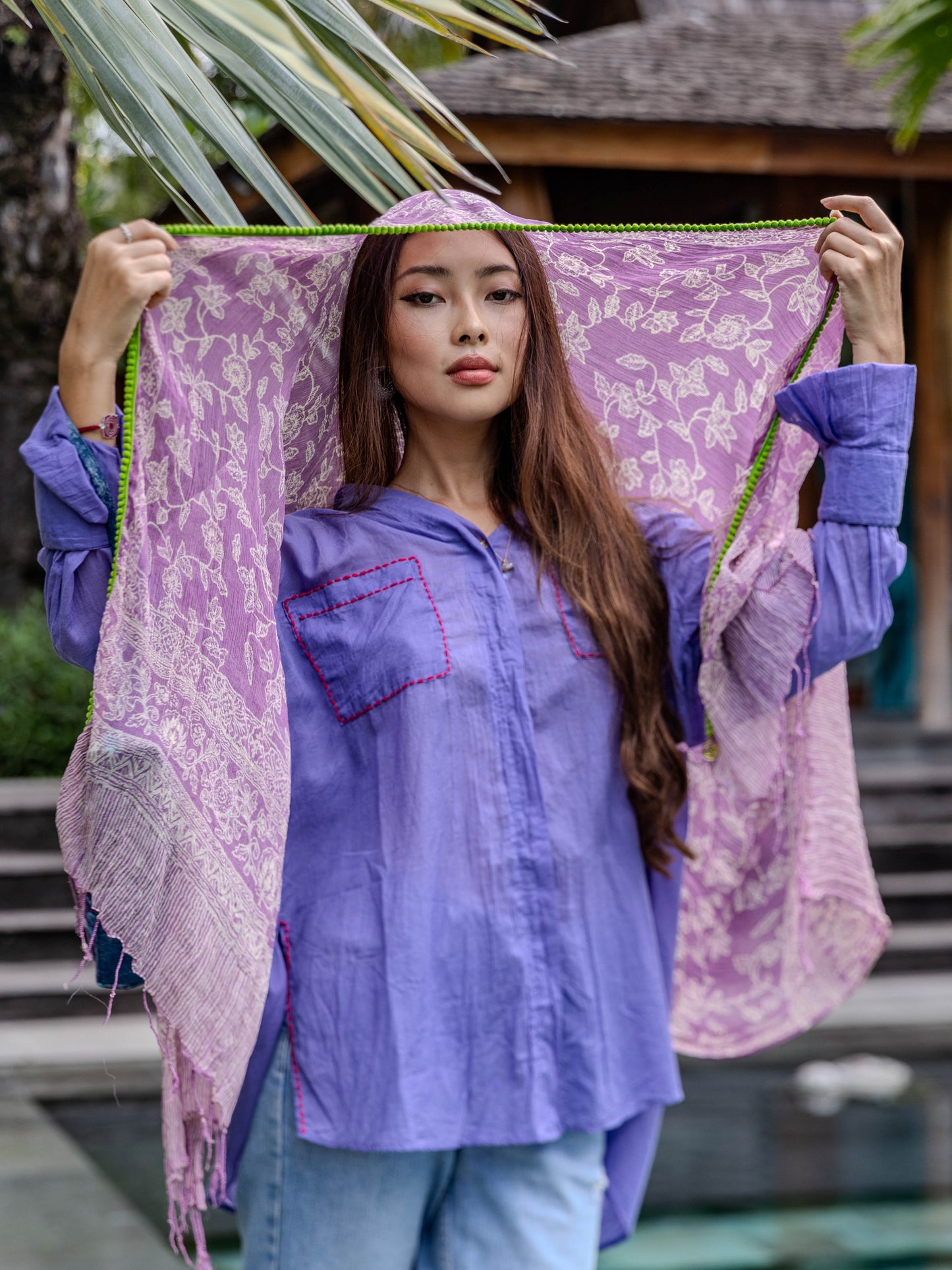 Chiffon Silk Scarf