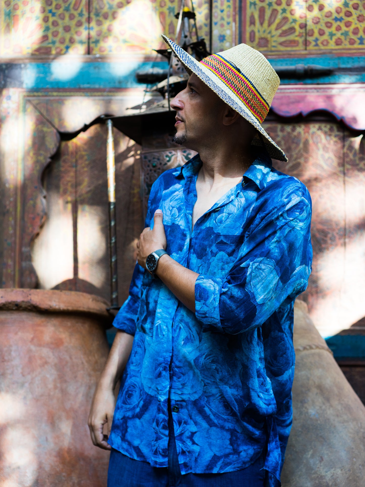 Ma Chemise Blouse - Blue Rose Edition