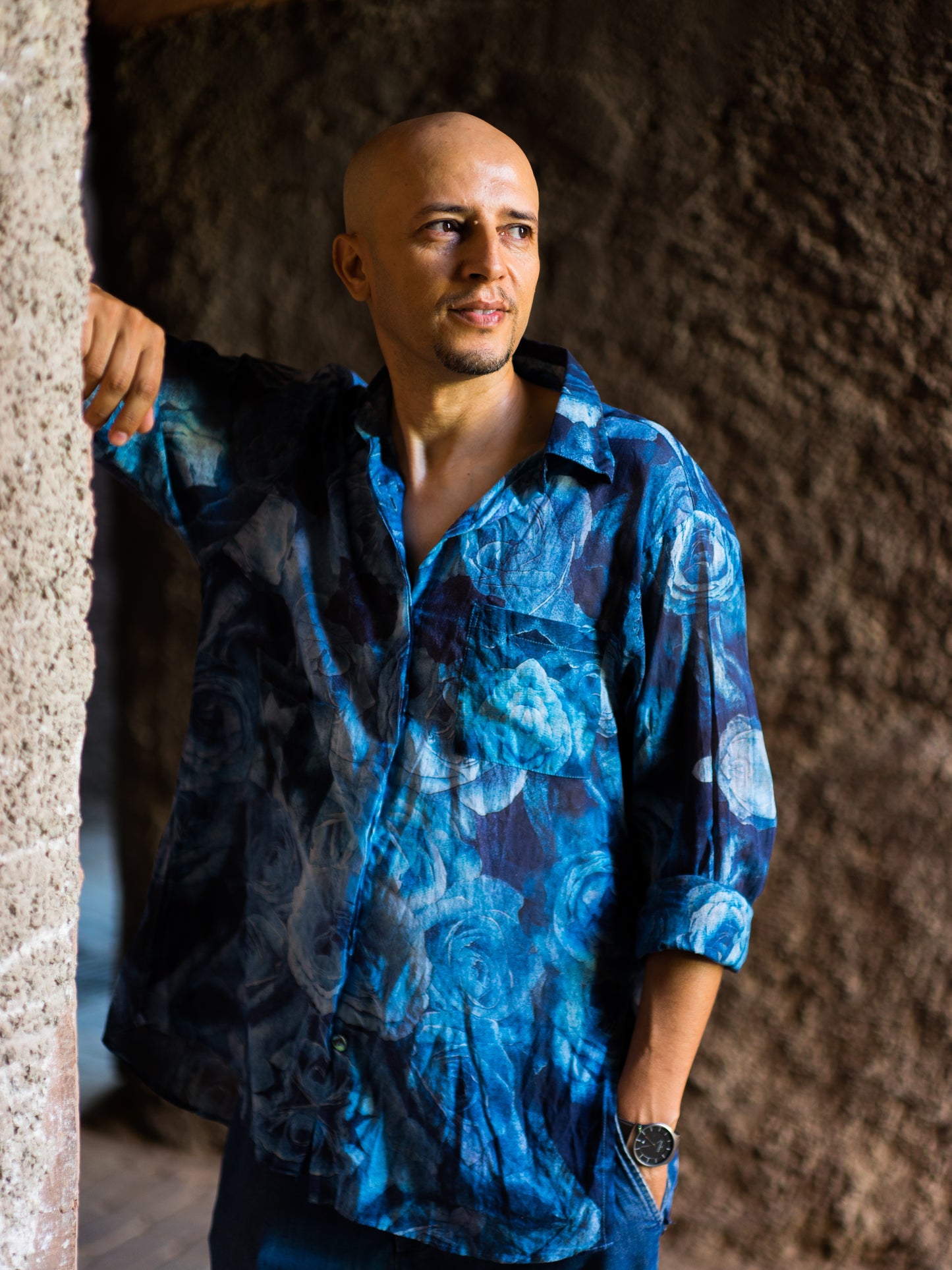 Ma Chemise Blouse - Blue Rose Edition