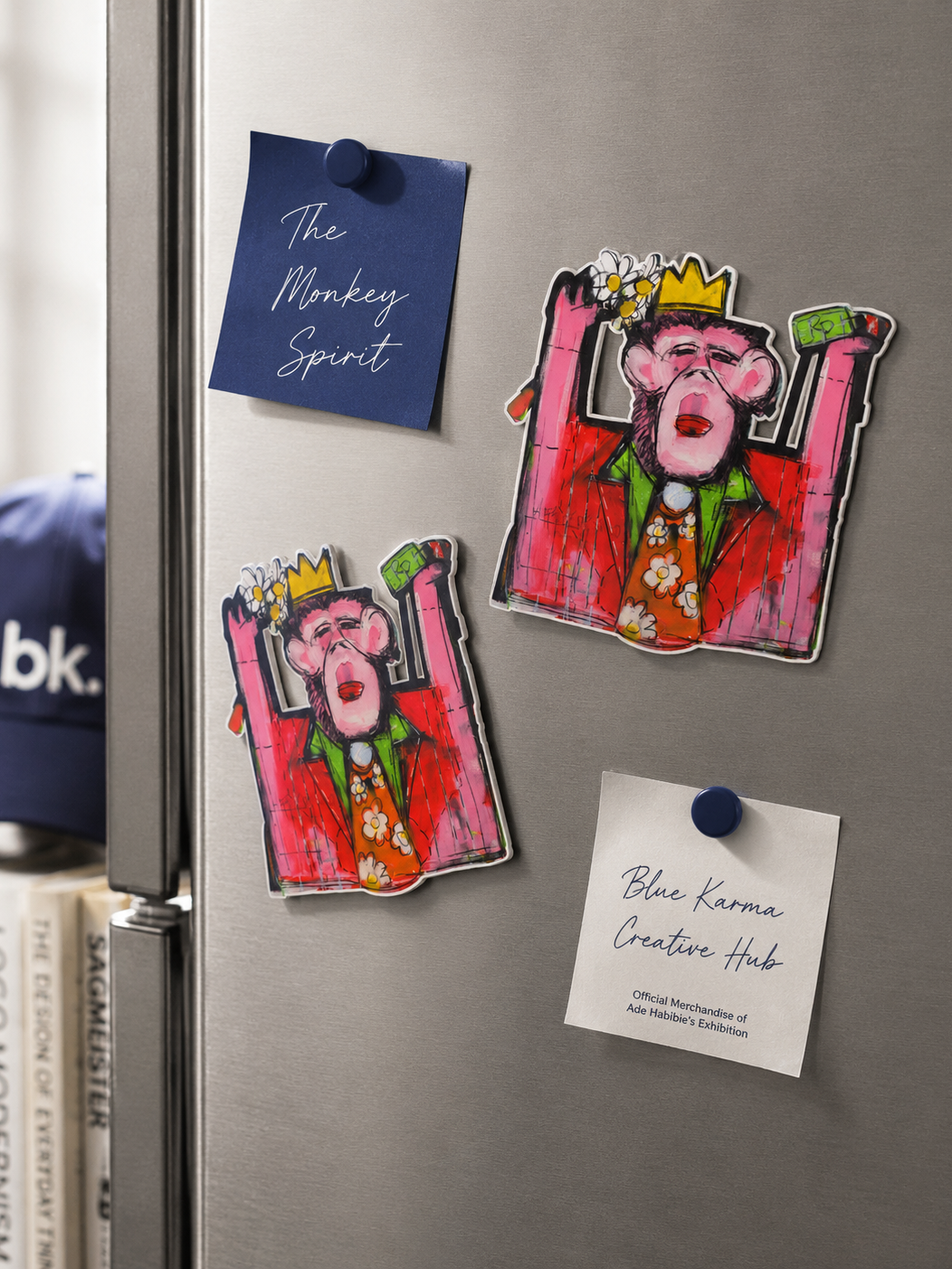 The Monkey Spirit Fridge Magnet – A Little Piece of the Art