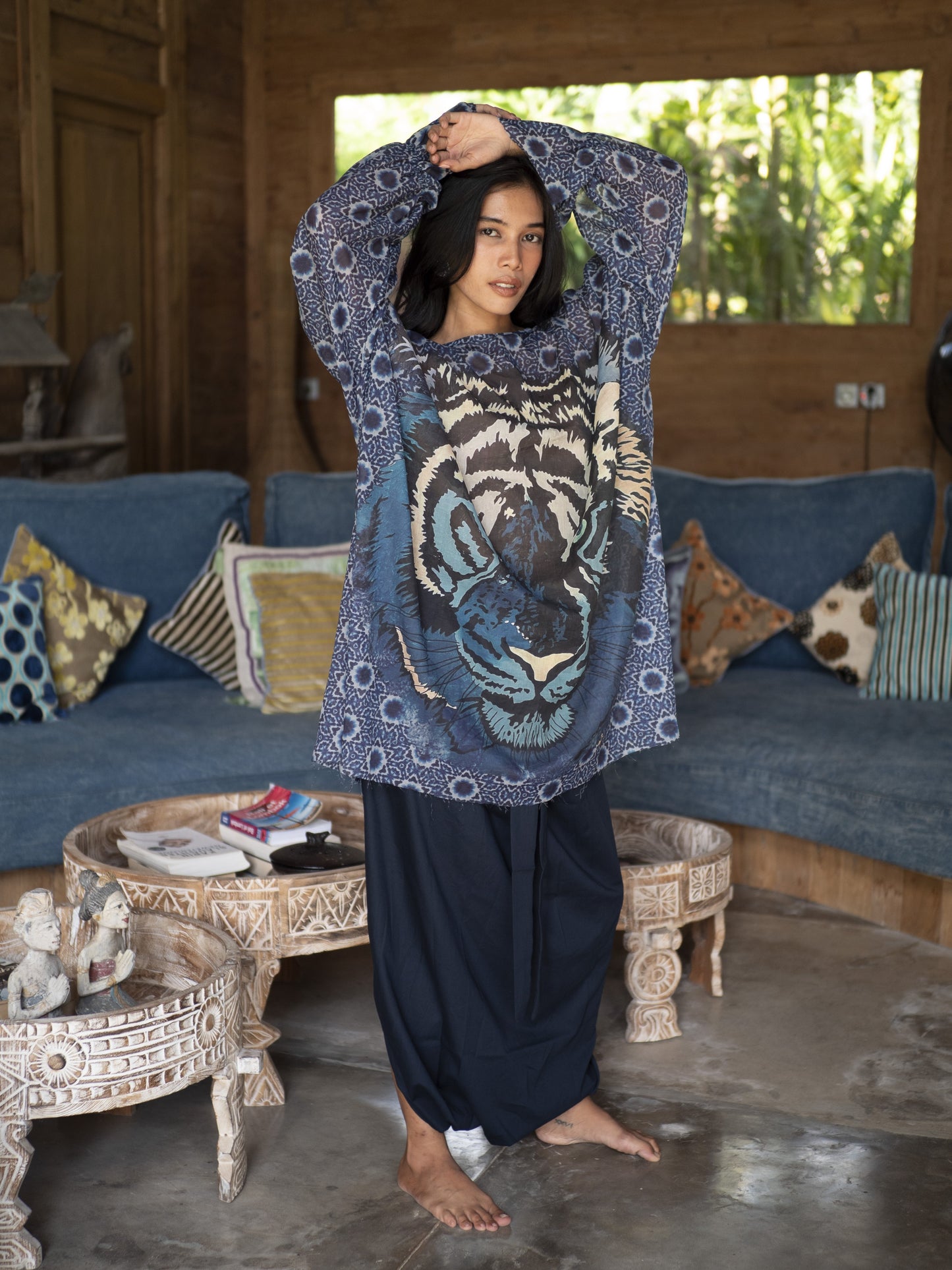 Indigo Blouse