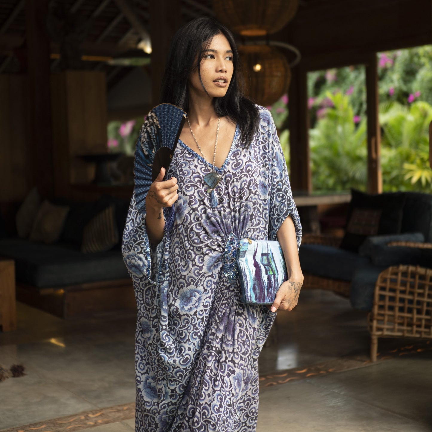 Indigo Kaftan