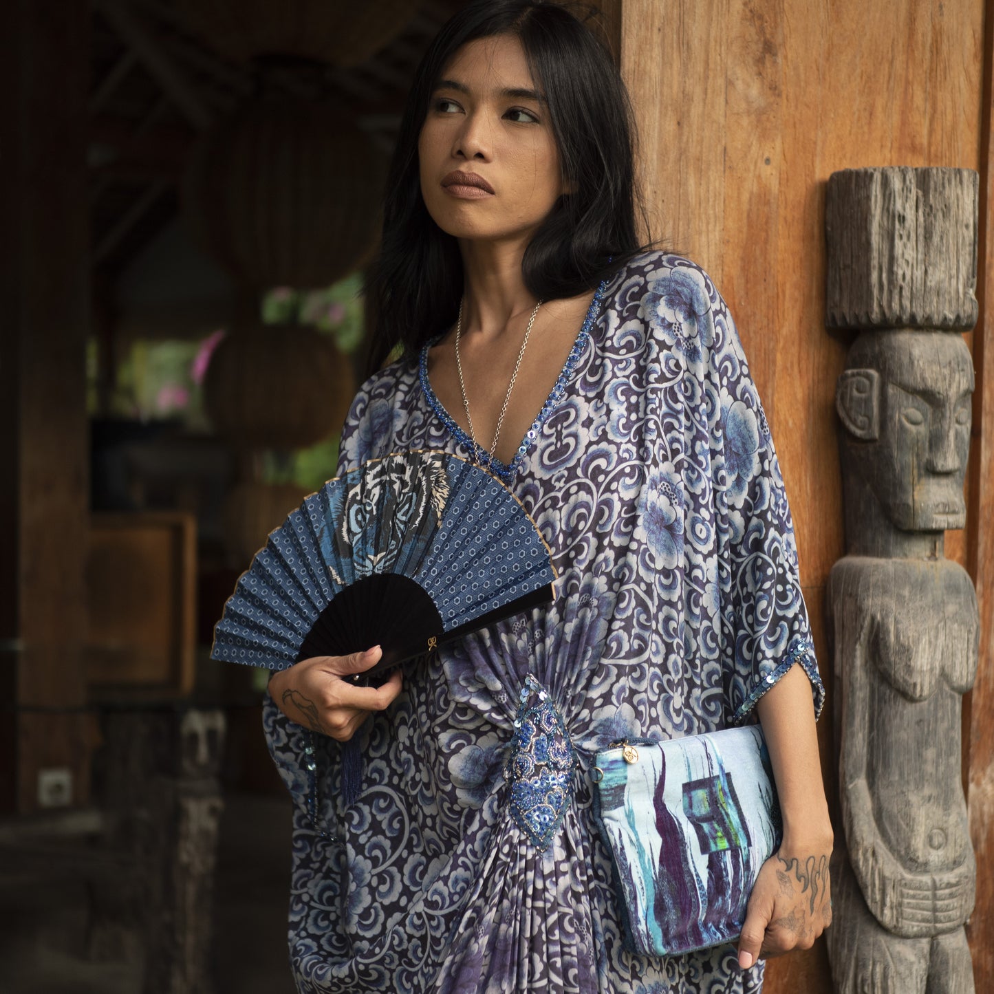 Indigo Kaftan