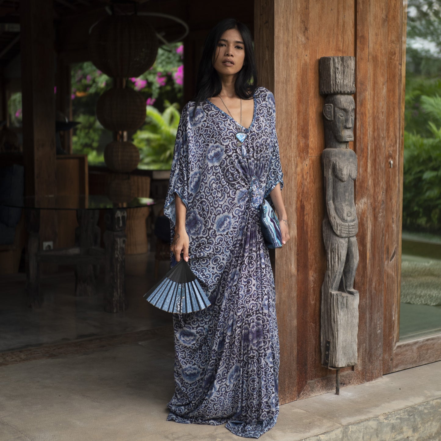 Indigo Kaftan