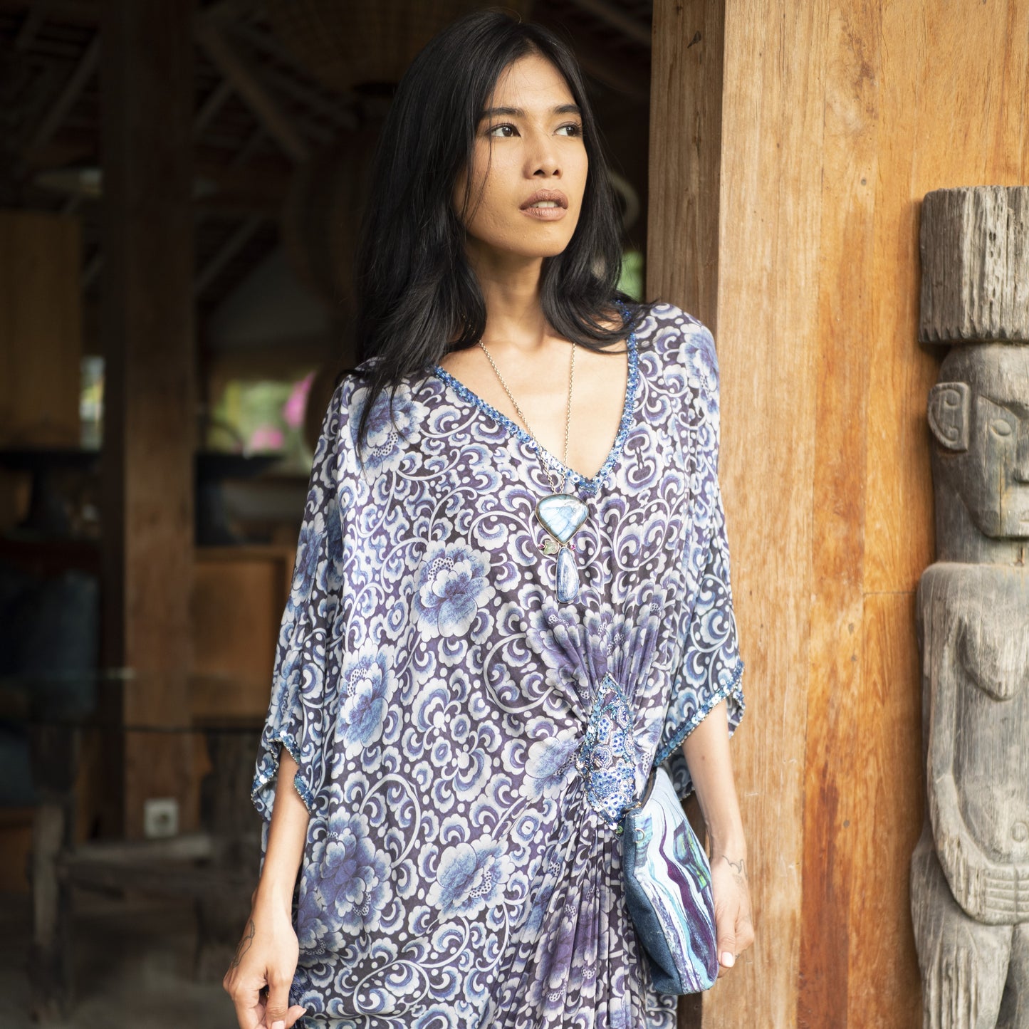 Indigo Kaftan