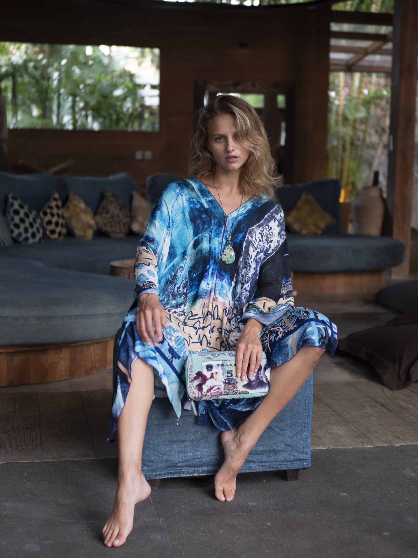 Poncho - Blue Rose Edition