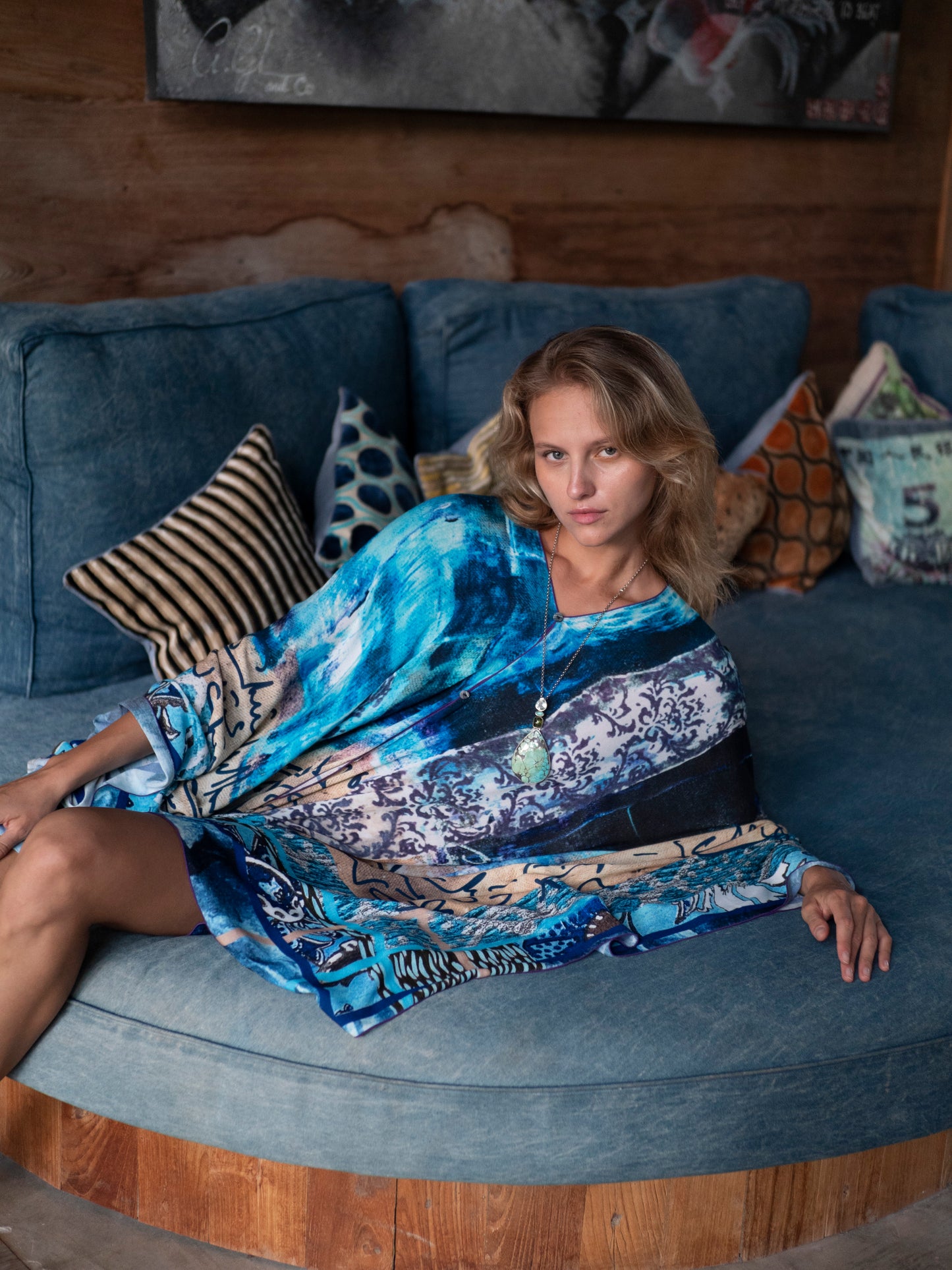 Poncho - Blue Rose Edition