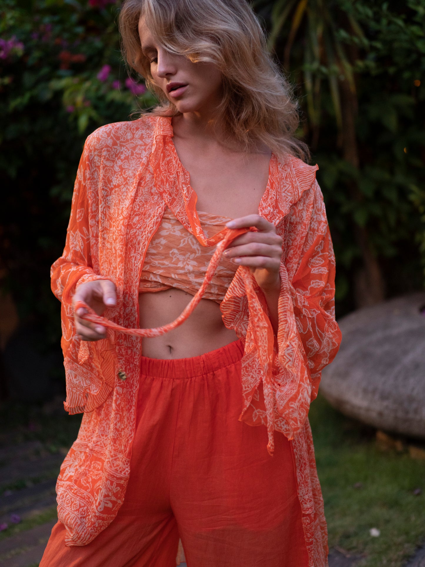 Batik Silk Blouse