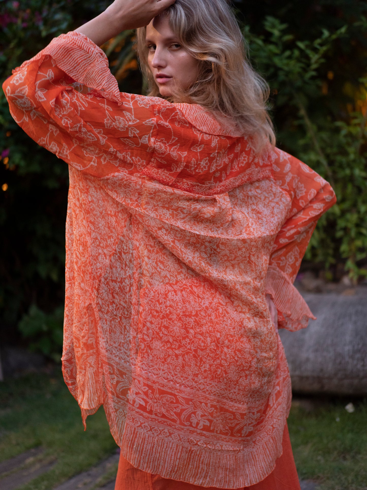 Batik Silk Blouse