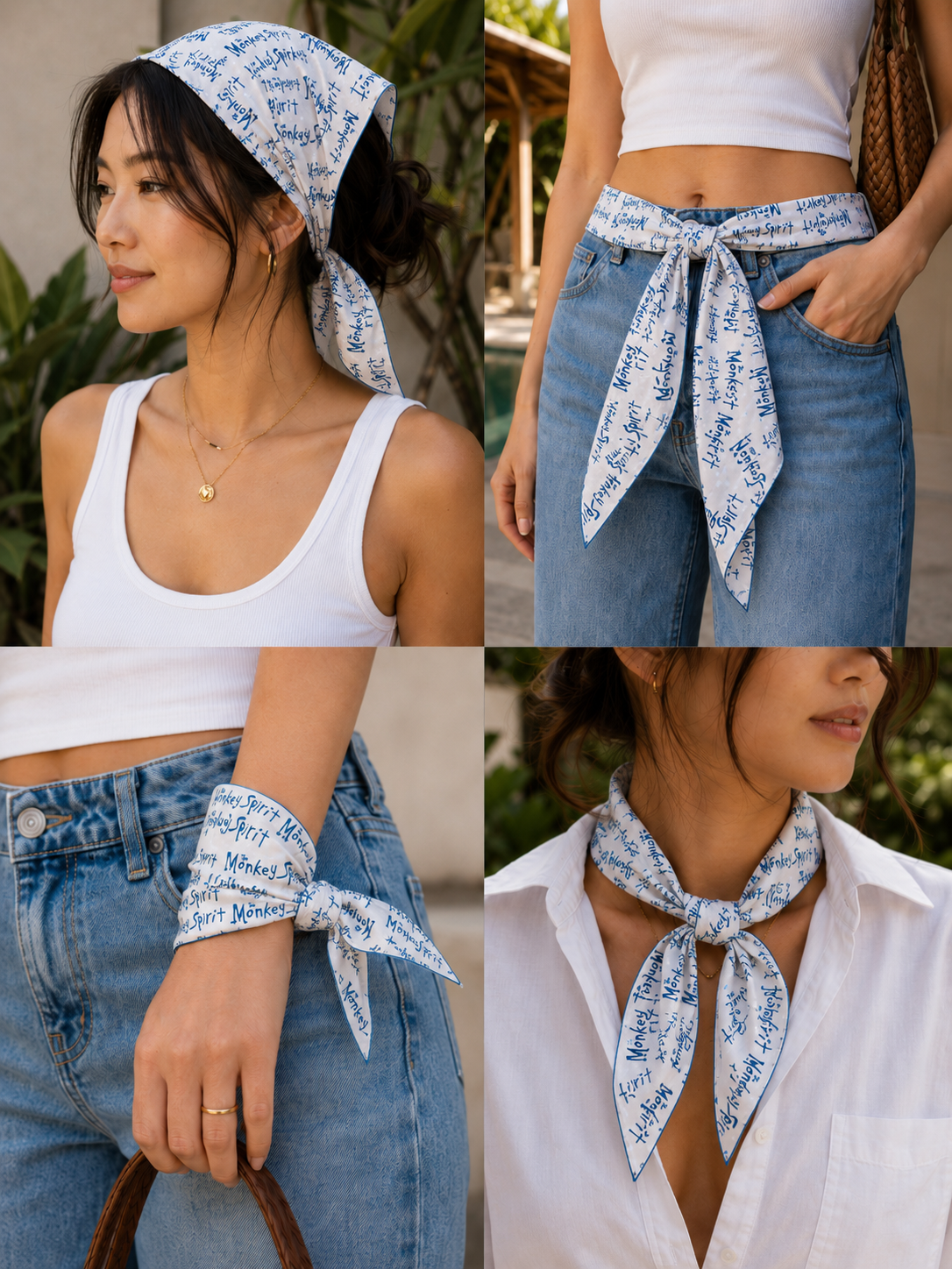 The Monkey Spirit Bandana – Style the Story