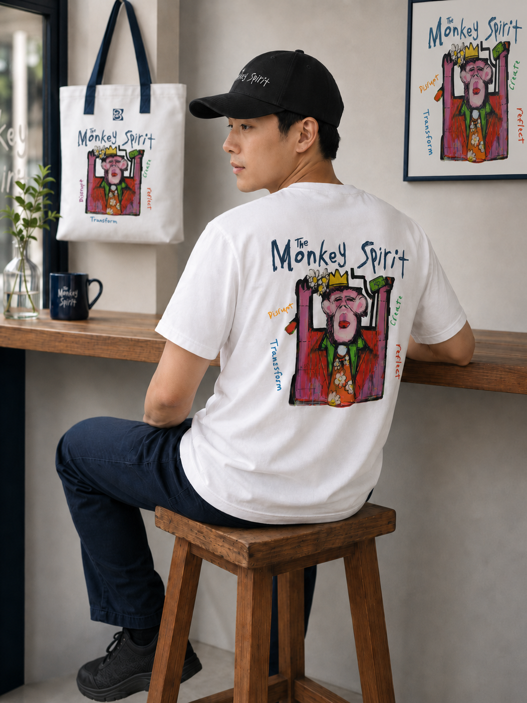 The Monkey Spirit T-Shirt – Wear the Art