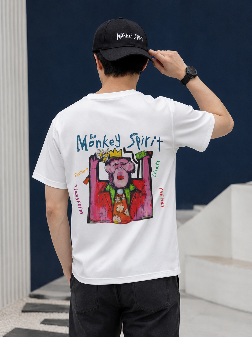 The Monkey Spirit T-Shirt – Wear the Art