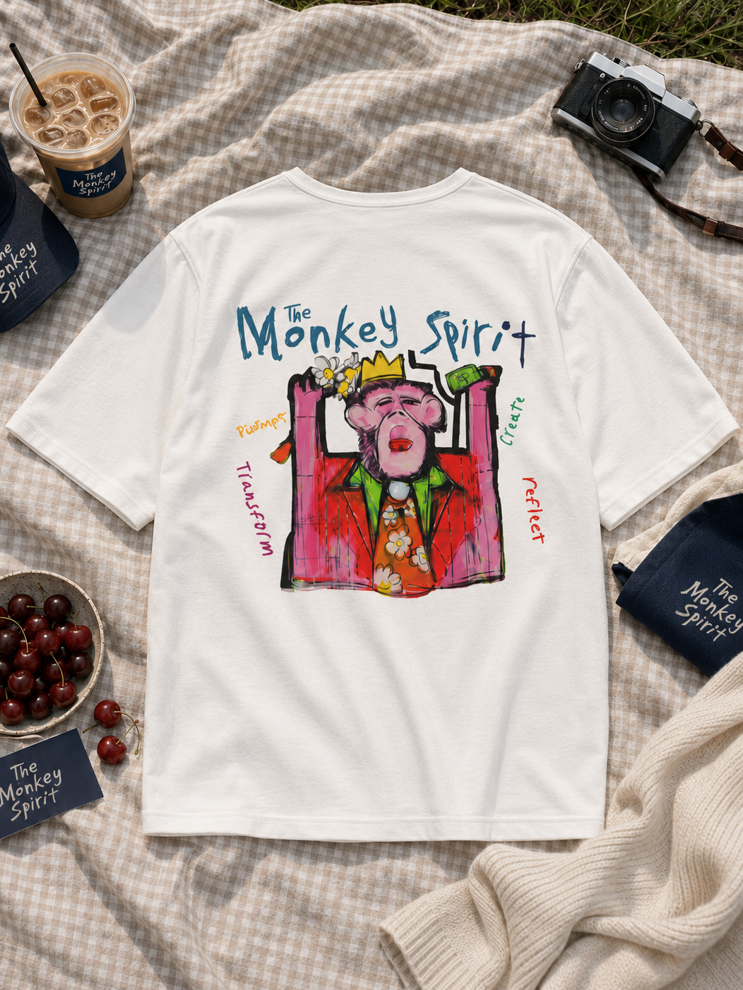 The Monkey Spirit T-Shirt – Wear the Art